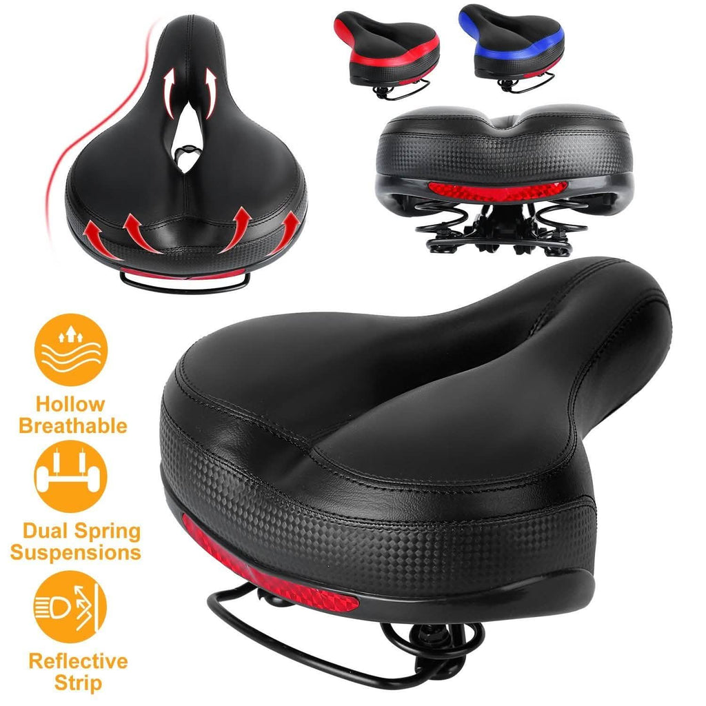 Bike Seat Water Resistant Bicycle Padded Saddle Wear