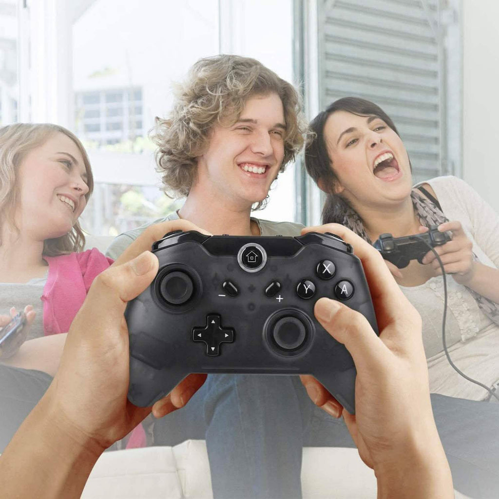 Black Bluetooth Wireless Controller for Nintendo Switch