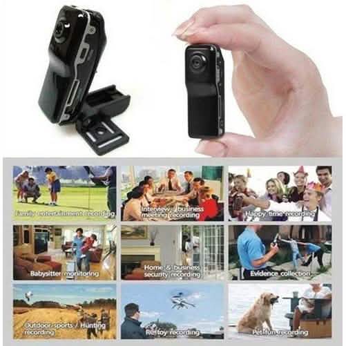 Black Sports Video Camera Mini DVR Camera