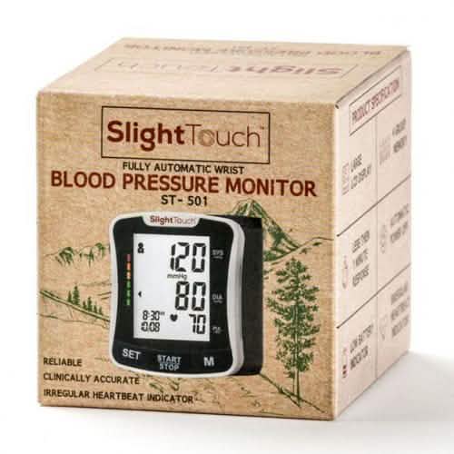 Blood Pressure Wrist Monitor with Large LCD Display