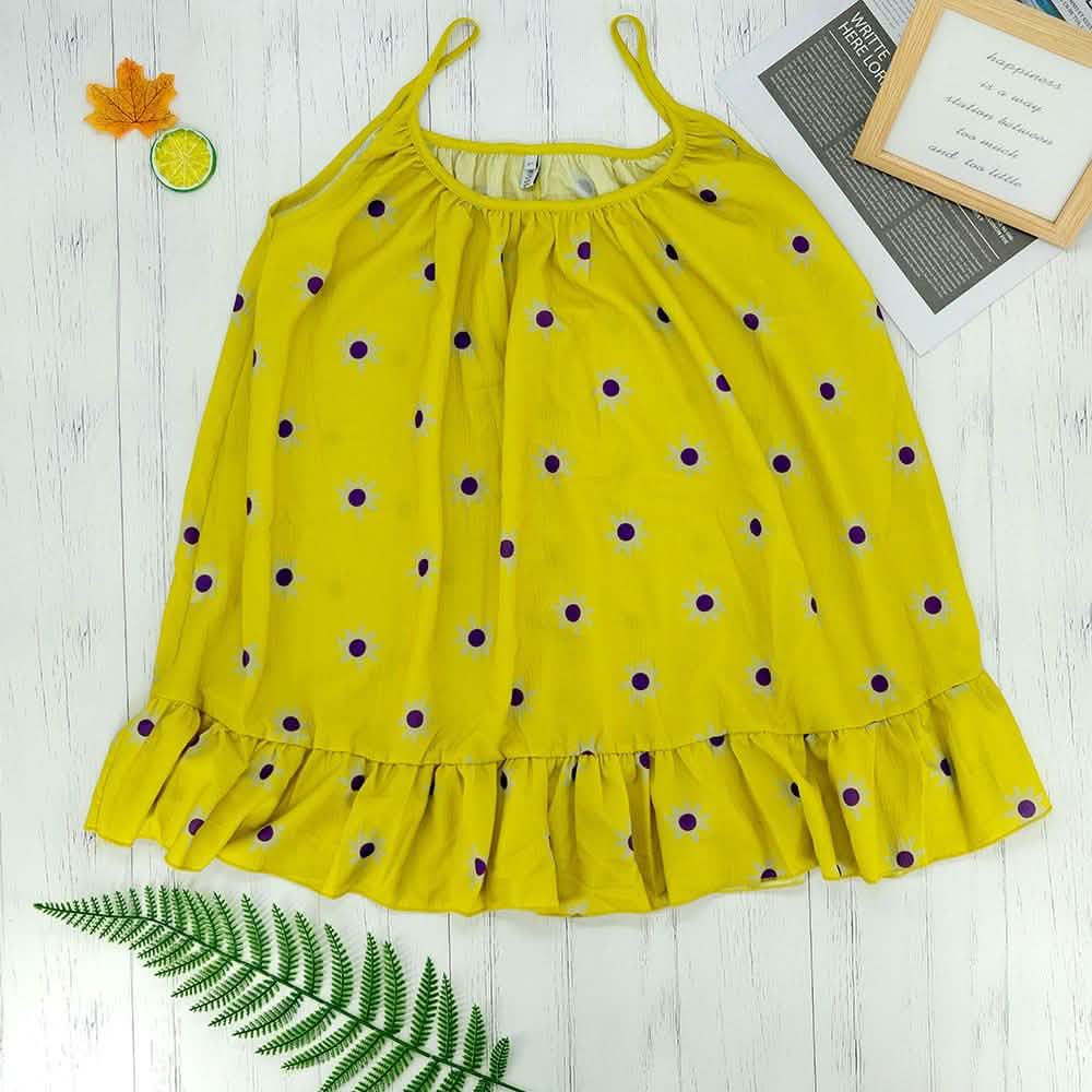 Blouse Floral Strap Top