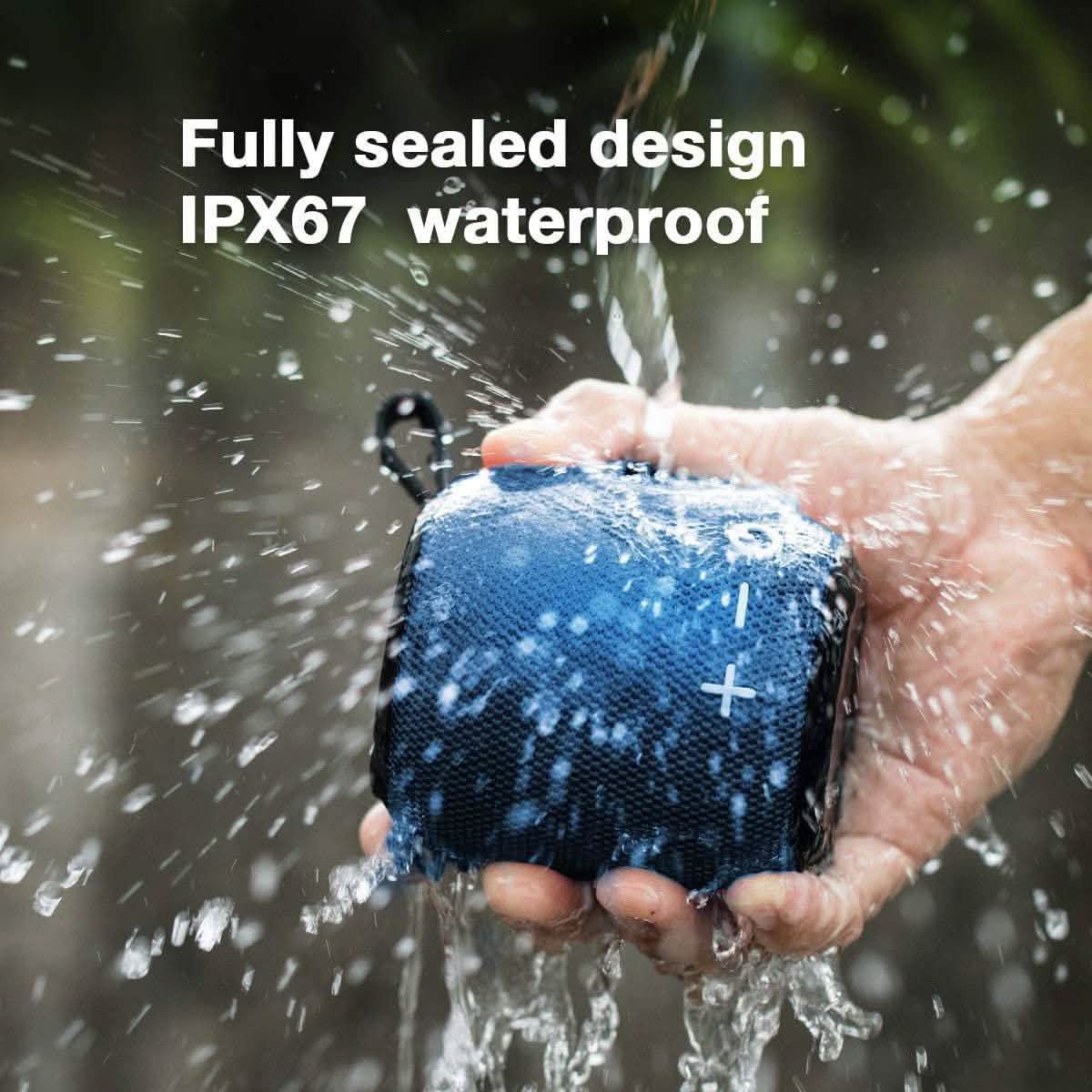 Bluetooth 5.0 Dual Pairing Loud Wireless Mini Speaker