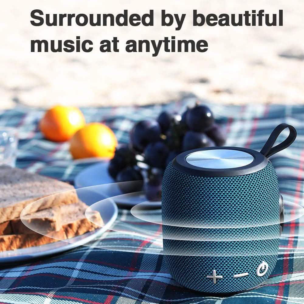 Bluetooth 5.0 Dual Pairing Loud Wireless Mini Speaker