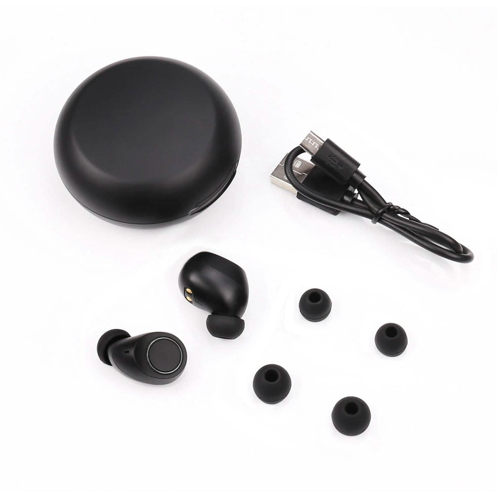 Bluetooth 5.0 Wireless Headset Deep Bass Stereo Earbuds LCD Power Display