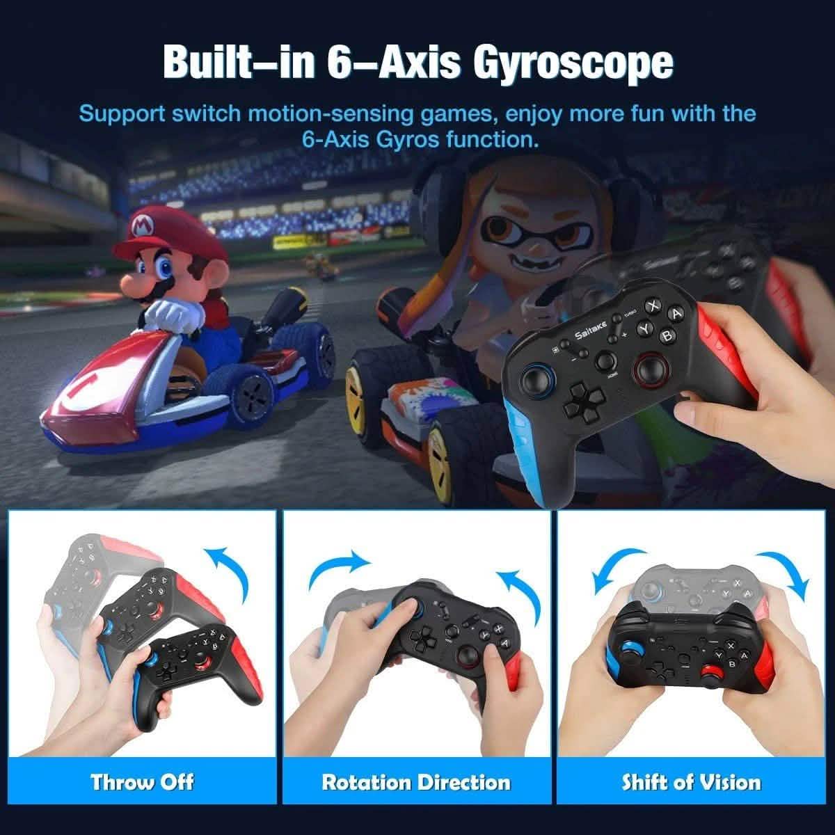 Bluetooth Switch Pro Controller for Nintendo