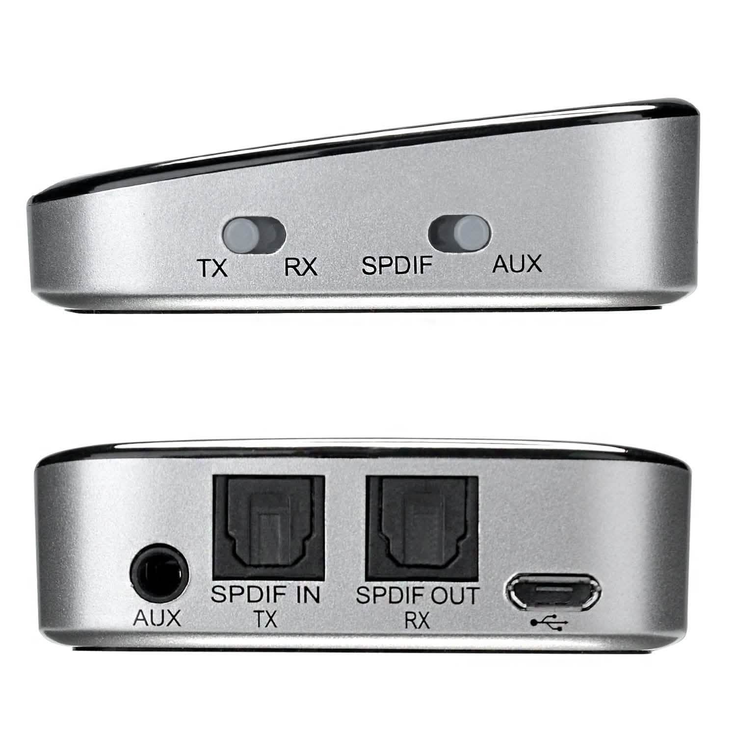 Bluetooth Wireless Audio Transmitter Receiver Adapter Optical Toslink