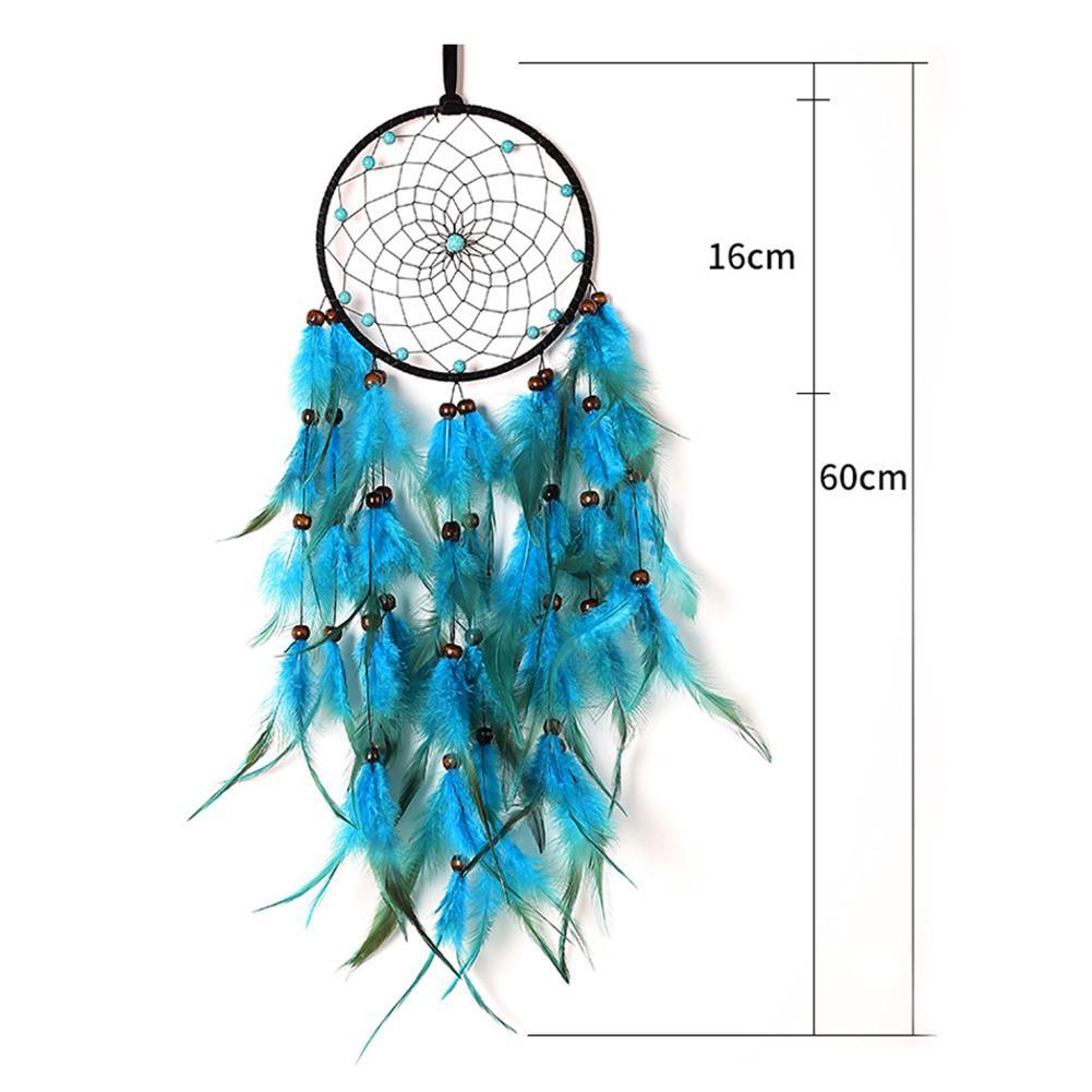 Boho Dream Catcher For Bedroom Feather Pendant National Handmade Beautiful Dream Catcher Wall Hanging Decoration Gift For Girls Room Party Wedding Girls Kids Nursery Bedroom Wall Decor Festival Gift