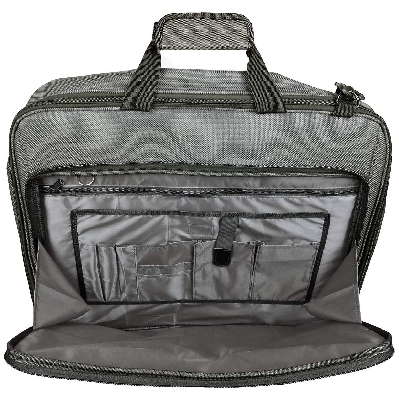Bolford Travel Garment Bag For Business Trips And Travel With Padded Computer Pocket