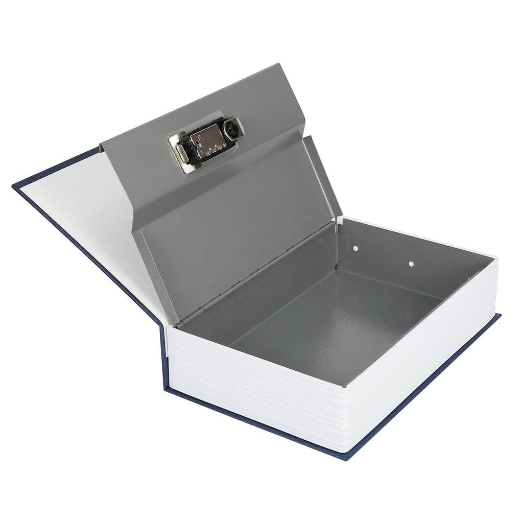 Book Safe with 3-Digit Combination Lock Storage Box