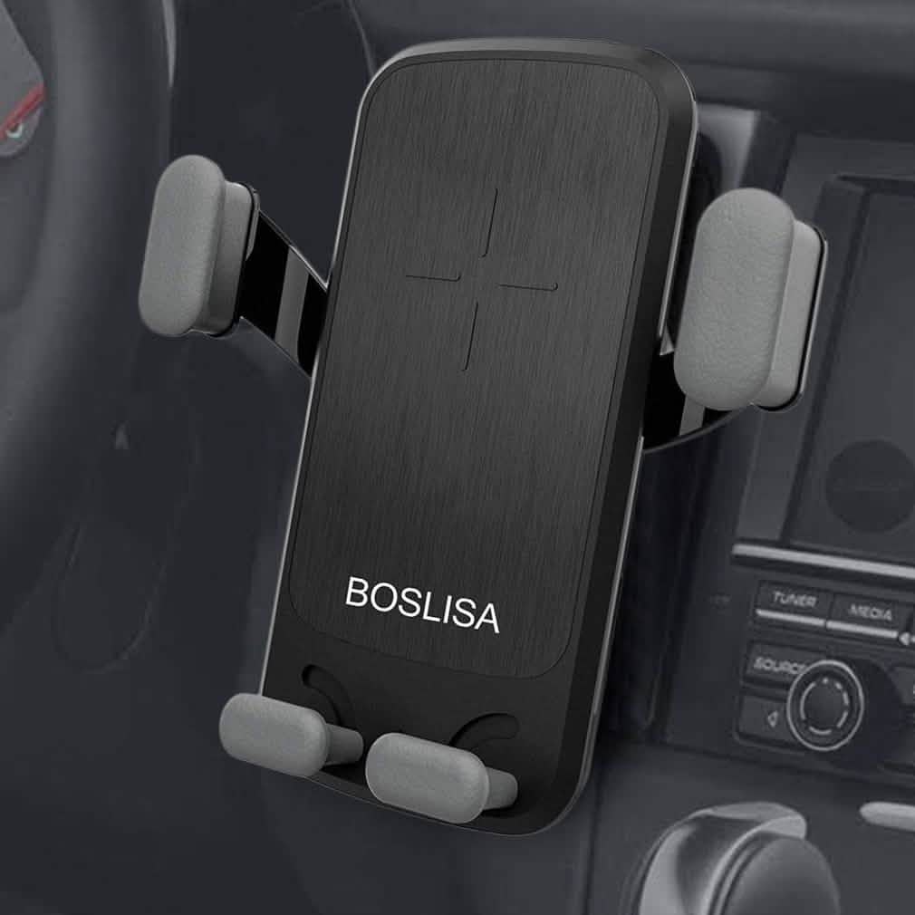 Boslisa Qi Gravity Wireless Car Charger Mount
