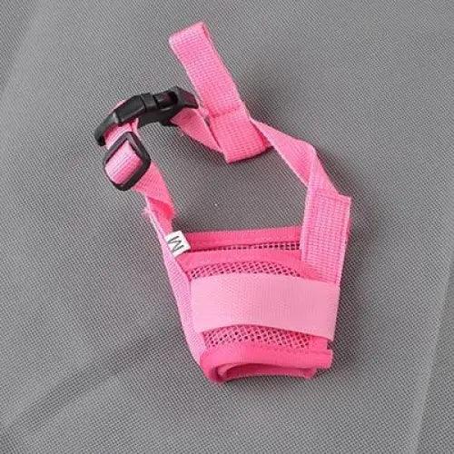Breathable Adjustable Dog Muzzle Nylon Straps Anti Barking Comfortable Dog Muzzles Pets Accessories Mouth Cover For Outdoor Walking