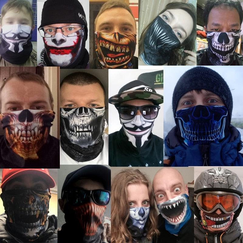 Breathable Mask Bandana Neck Gaiter Cycling Face Mask Hiking Scarves Headband Summer Balaclava Neck Gaiter Tubular Buff Bandana Scarf Headgear Bicycle Half Mask Face Cover Venom Headband Summer Men Beanie Hat Windproof Head Scarves Neck