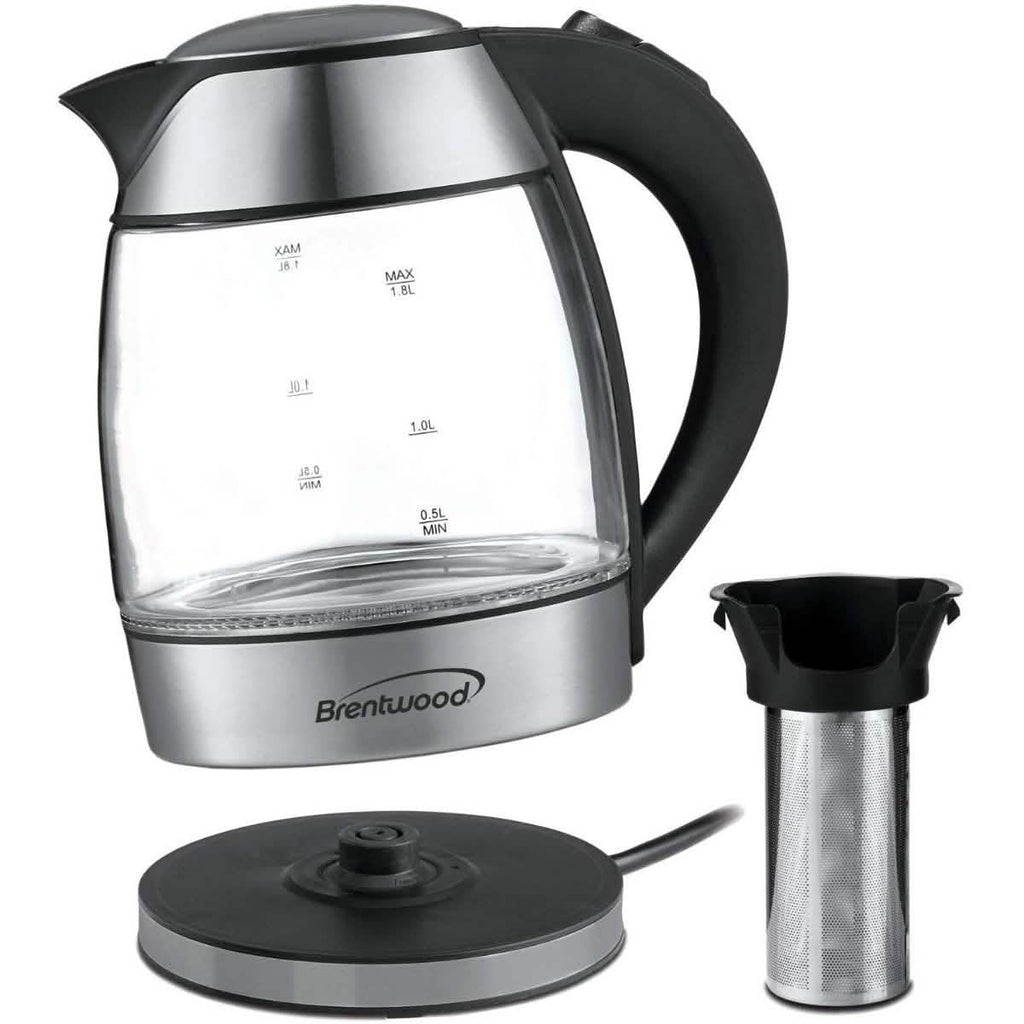 Brentwood Stainless Steel Cordless Electric Kettle