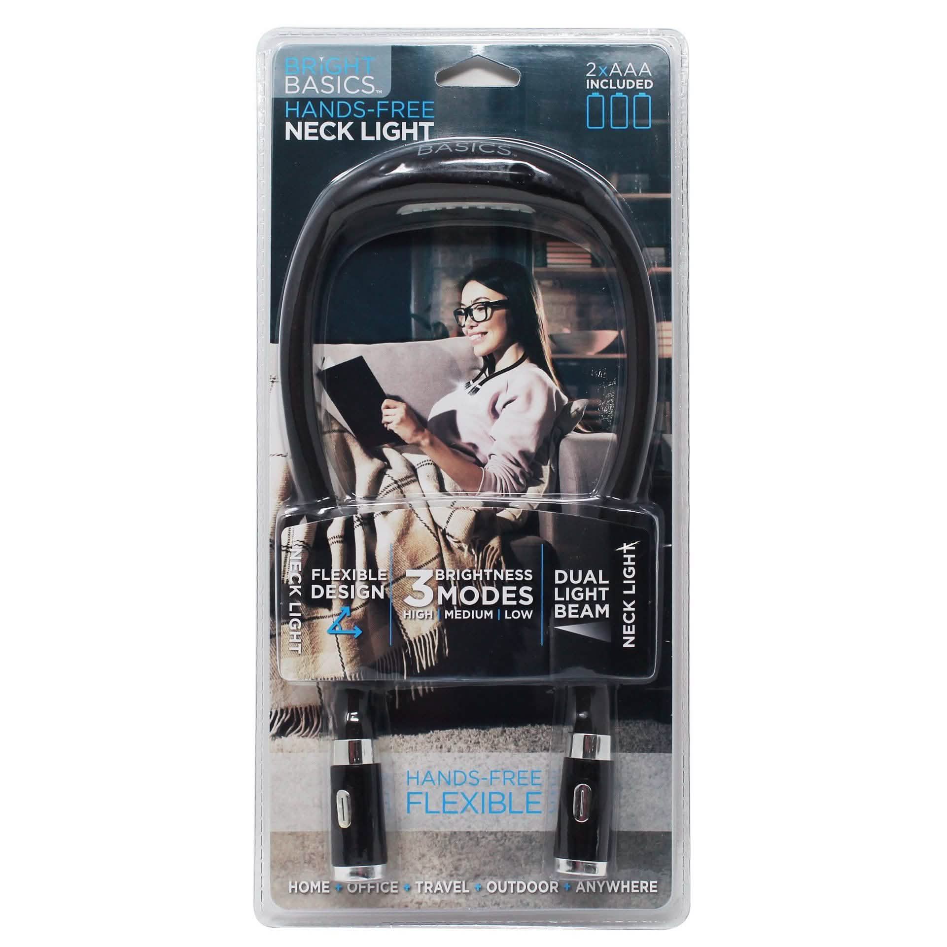 Bright Basics Hands-Free LED Flexible Neck Light