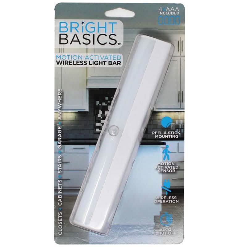 Bright Basics Ultra Bright Motion Activated Wireless Light Bar
