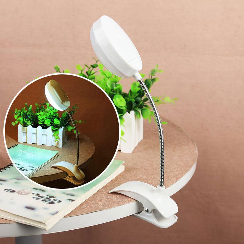 Bright LED Table Lamp Study Desk Reading Book Lamp Eye-care Bedside Bedroom Battery Desk Light For Student Office LED Stand Decorative Table Lamp Cute Study Lamps for Bedroom Décor
