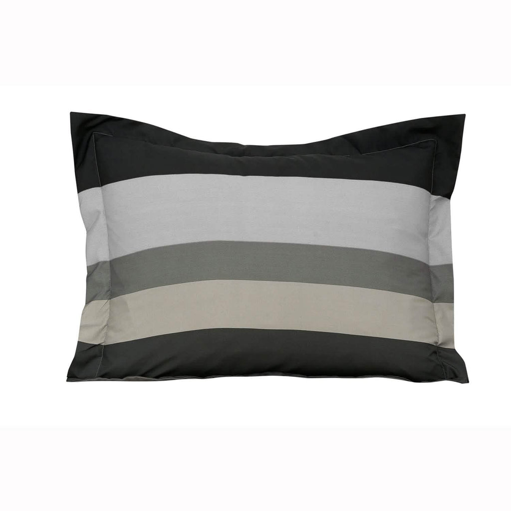 Brooklyn Flat Rugby Stripe Bed-in-a-Bag Set