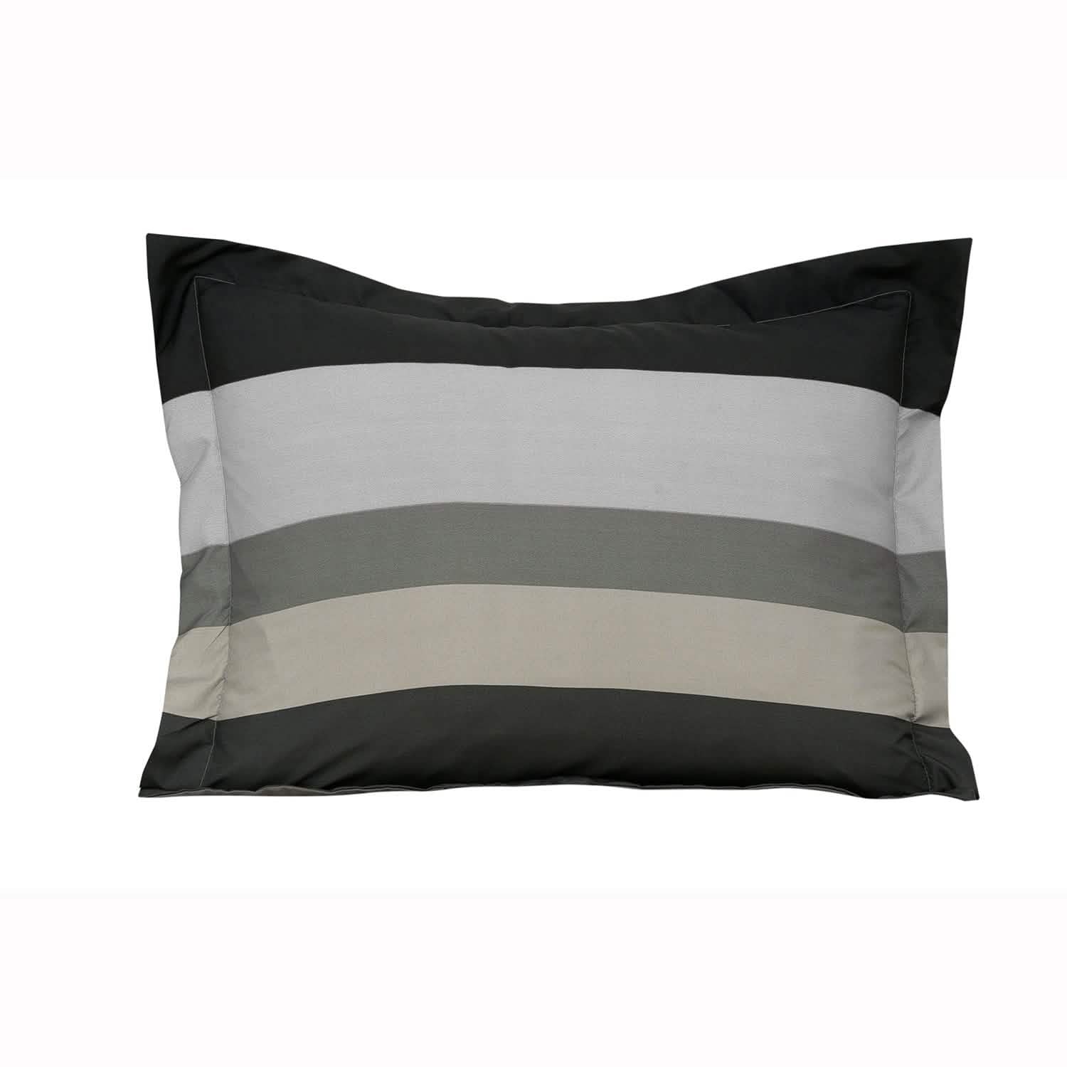 Brooklyn Flat Rugby Stripe Bed-in-a-Bag Set