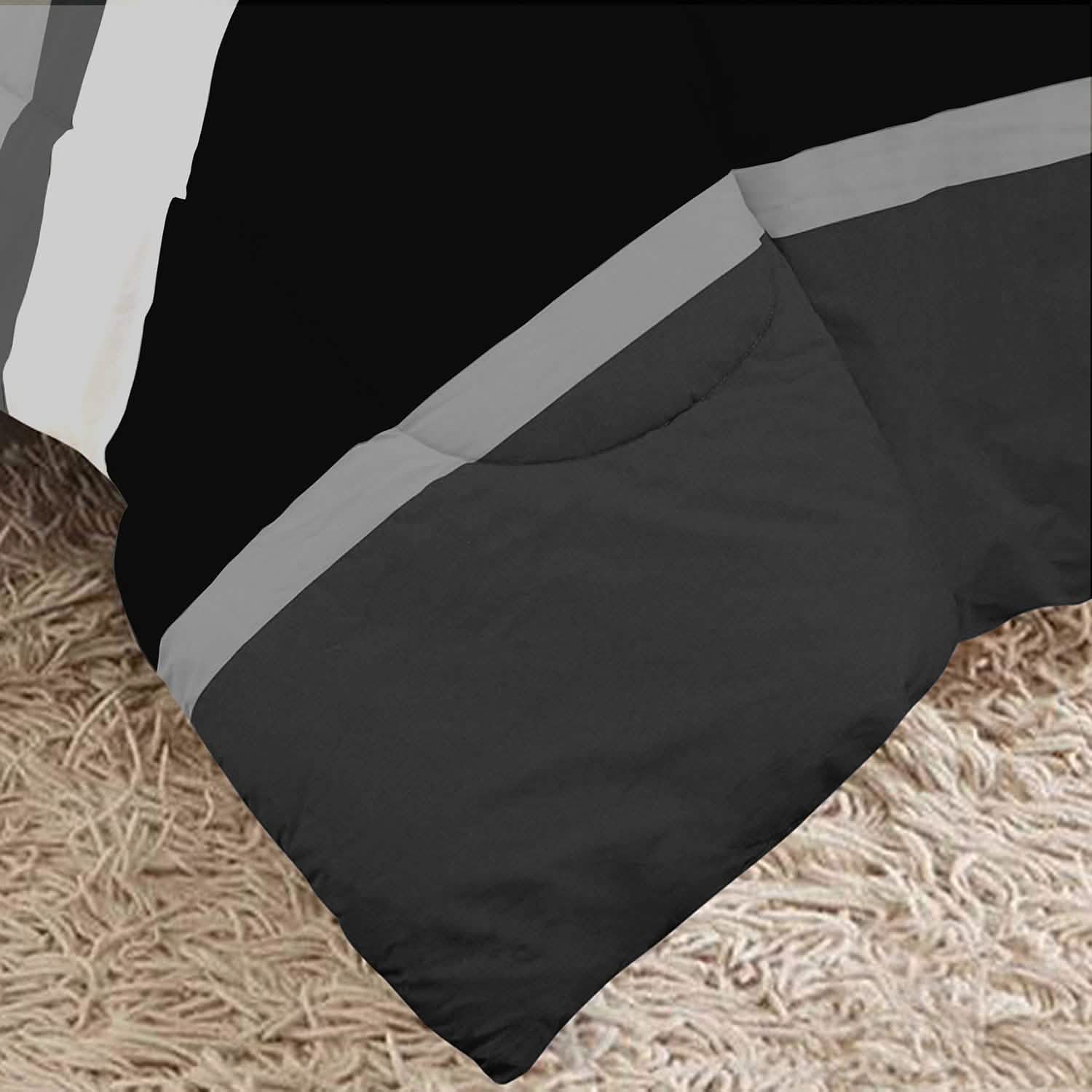 Brooklyn Flat Rugby Stripe Bed-in-a-Bag Set