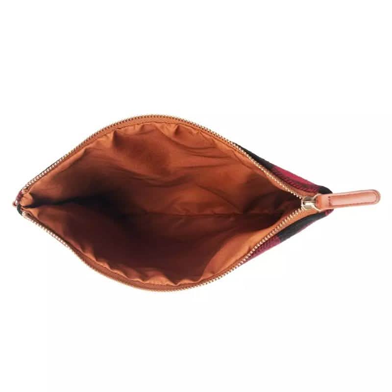 Buffalo Plaid Clutch  Durable and Lightweight Wristlet