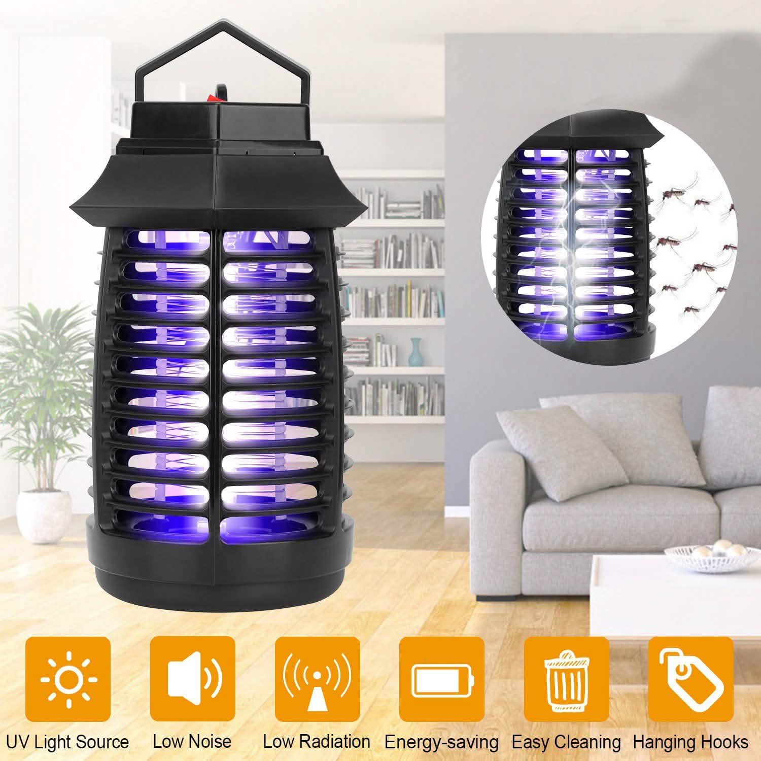 Bug Zapper Electric UV Mosquito Killer Lamp