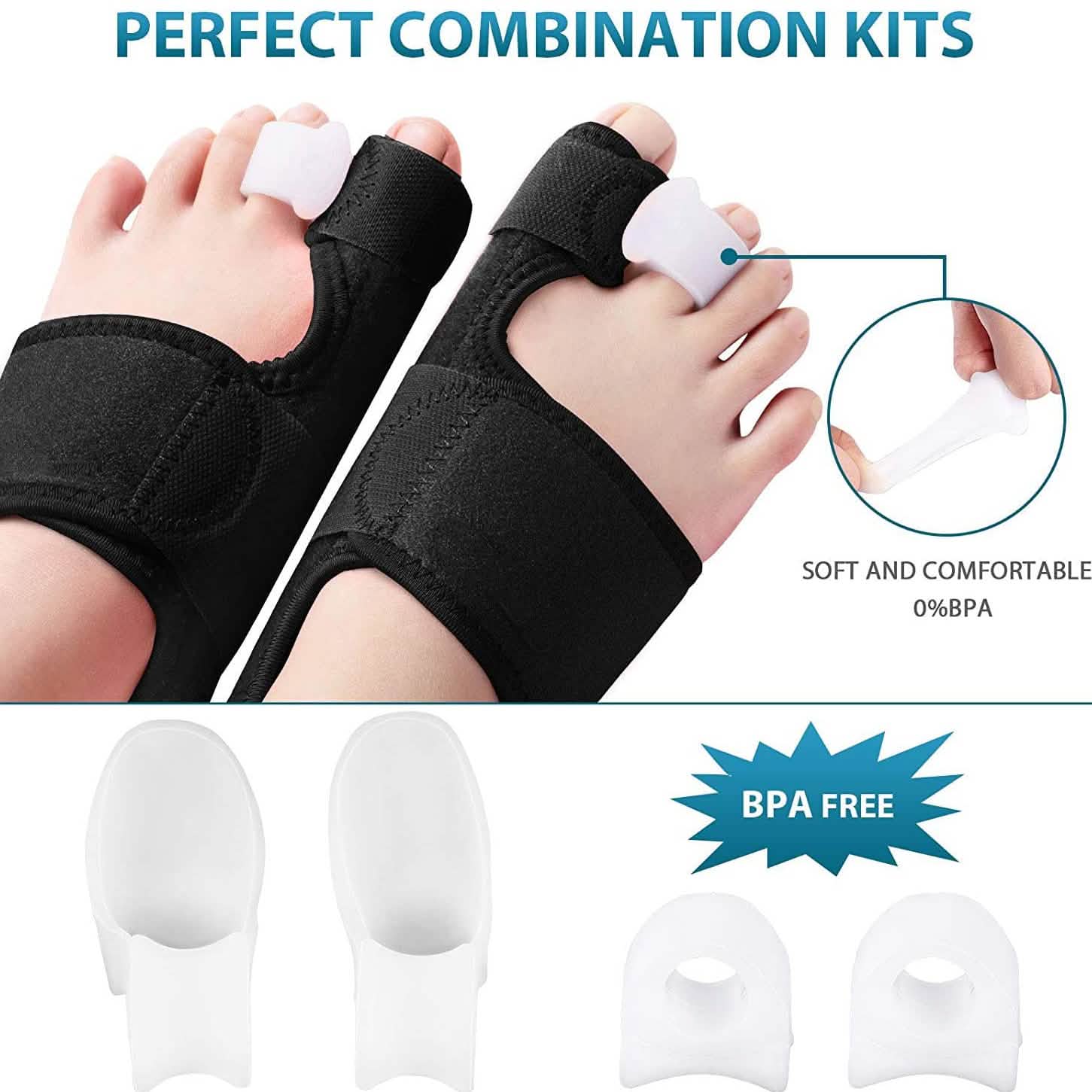 Bunion Corrector Big Toe Straightener Pain Relief