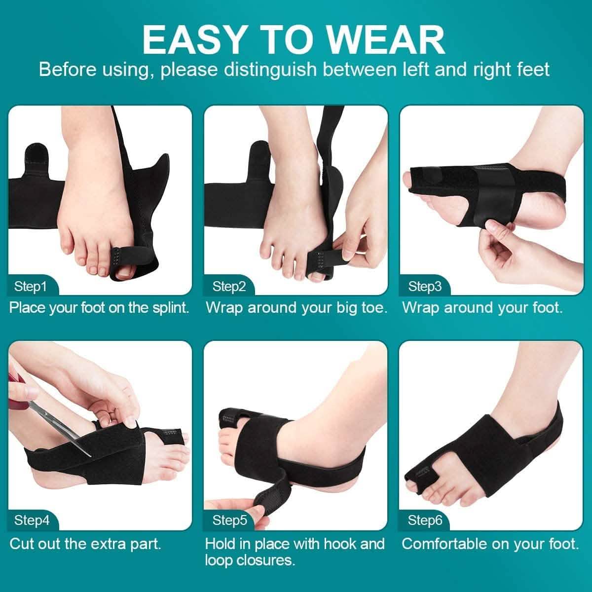 Bunion Corrector Big Toe Straightener Pain Relief
