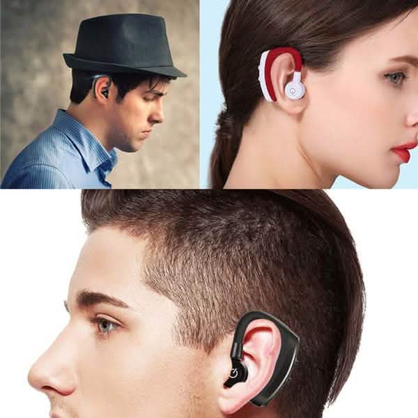 Business Wireless Bluetooth Earphone with Mic and Noise Cancellation