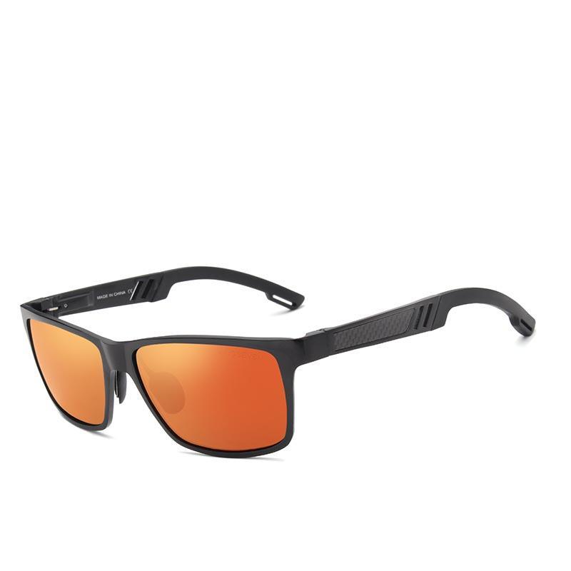 High Quality Luxury Aluminium Men Polarized Sunglasses Retro Modern Style For Sport Golf and Driving