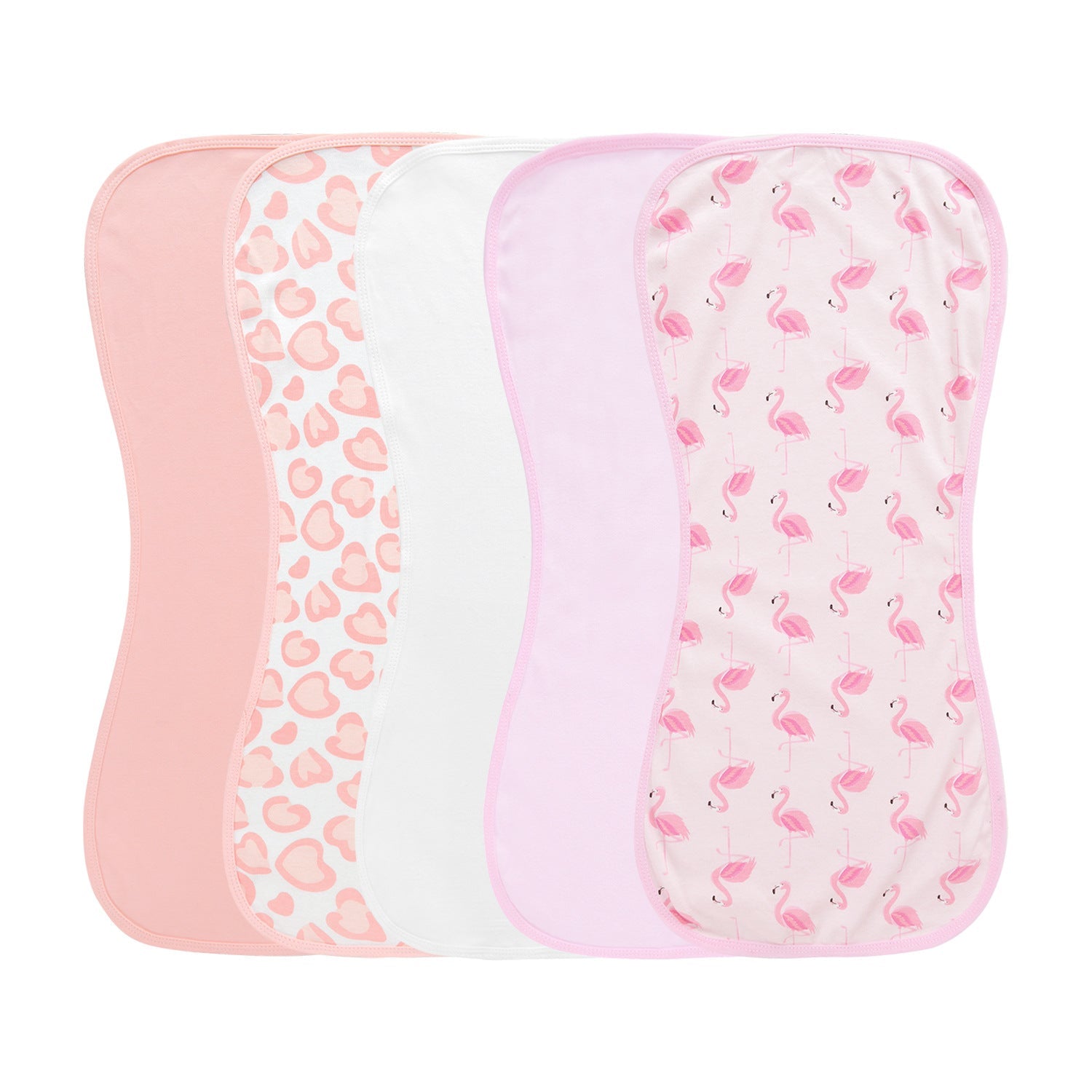 Newborn And Infant Cotton Burp Clothsbibs