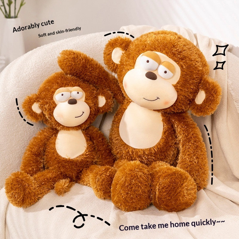 Creative Cartoon Monkey Plush Doll Stuffed Toy
