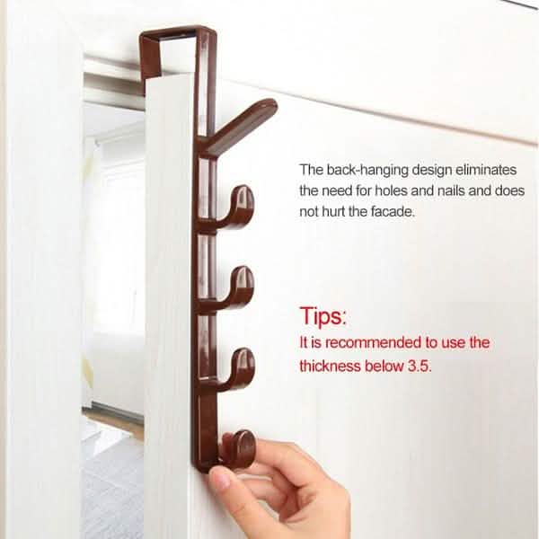 Cabinet Drawer Door Hook Coat Clothes Bag Towel Storage Holder