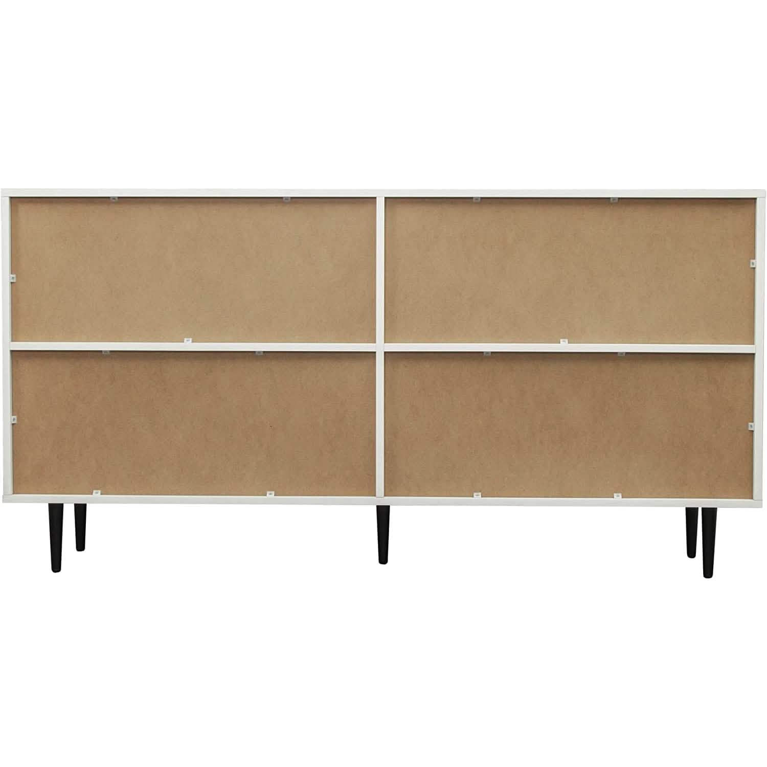 Cabinet with 2-Doors and 3-Open Shelves