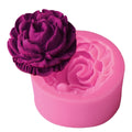 Cake Decorating Tools 3D Rose Flower Silicone Mold Gift Decorating Chocolate Cookie Soap Baking Molds Flower Bloom Rose Shape Silicone Soap 3D Cake Molds Cupcake Jelly Candy Chocolate Decoration Baking Tool Molds