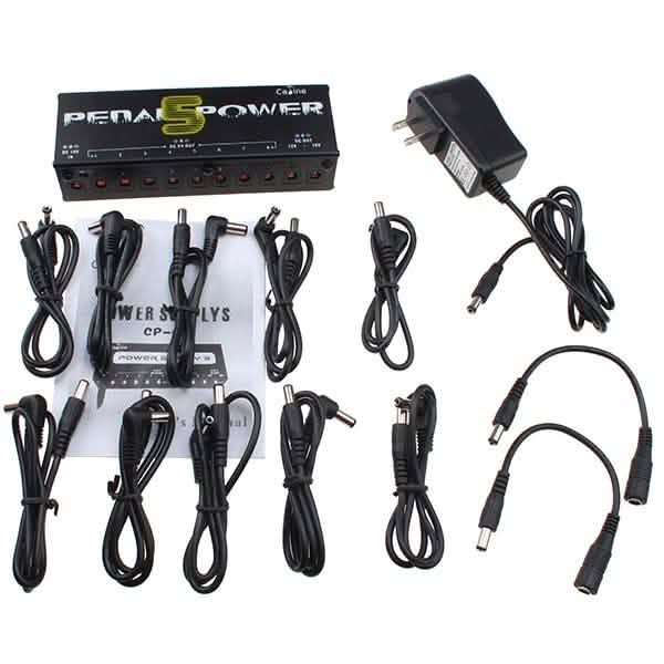 Caline CP-05 10 Isolated Output 9V 12V 18V Guitar Effect Pedals Power Supply
