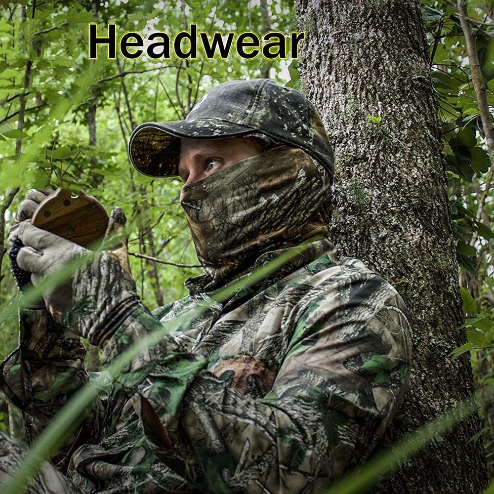 Camouflage Neck Gaiter Hunting Scarves Ice Silk Bandana Tubular Buff Half Mask Tactical Sport Headband Balaclava  Balaclava Seamless Magic Head Scarf Breathable Bandana Turban Outdoor Hiking Quick-Dry Sweat Absorbing Scarves Multifunction Beanie Hat