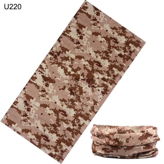 Camouflage Neck Gaiter Hunting Scarves Ice Silk Bandana Tubular Buff Half Mask Tactical Sport Headband Balaclava  Balaclava Seamless Magic Head Scarf Breathable Bandana Turban Outdoor Hiking Quick-Dry Sweat Absorbing Scarves Multifunction Beanie Hat