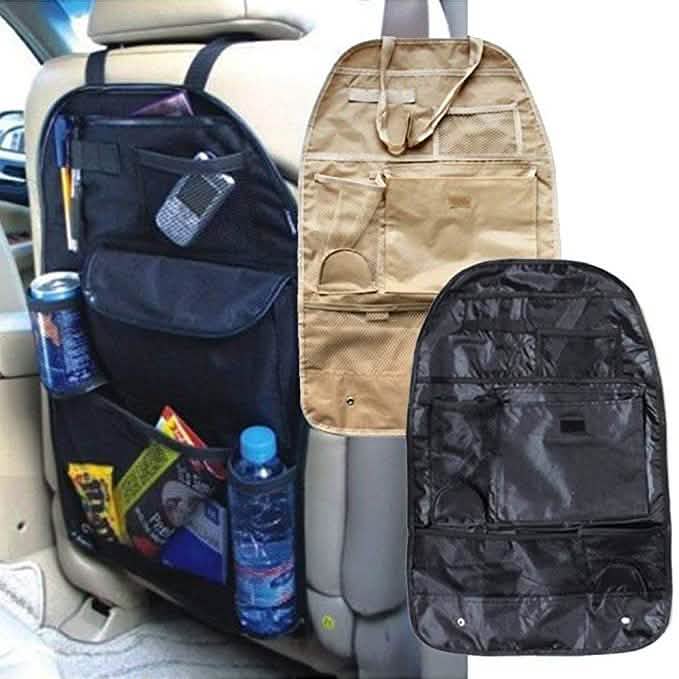 Car Back Seat Hanging Organizer with Cup Holder