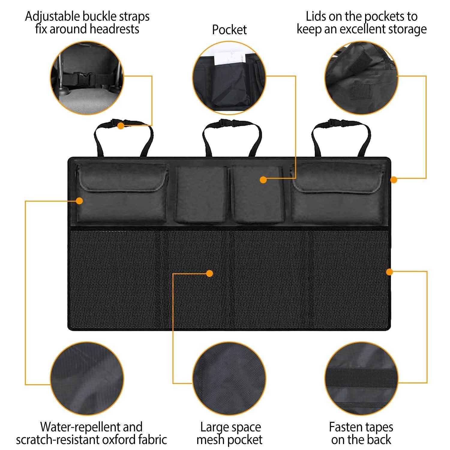Car Backseat Trunk Organizer
