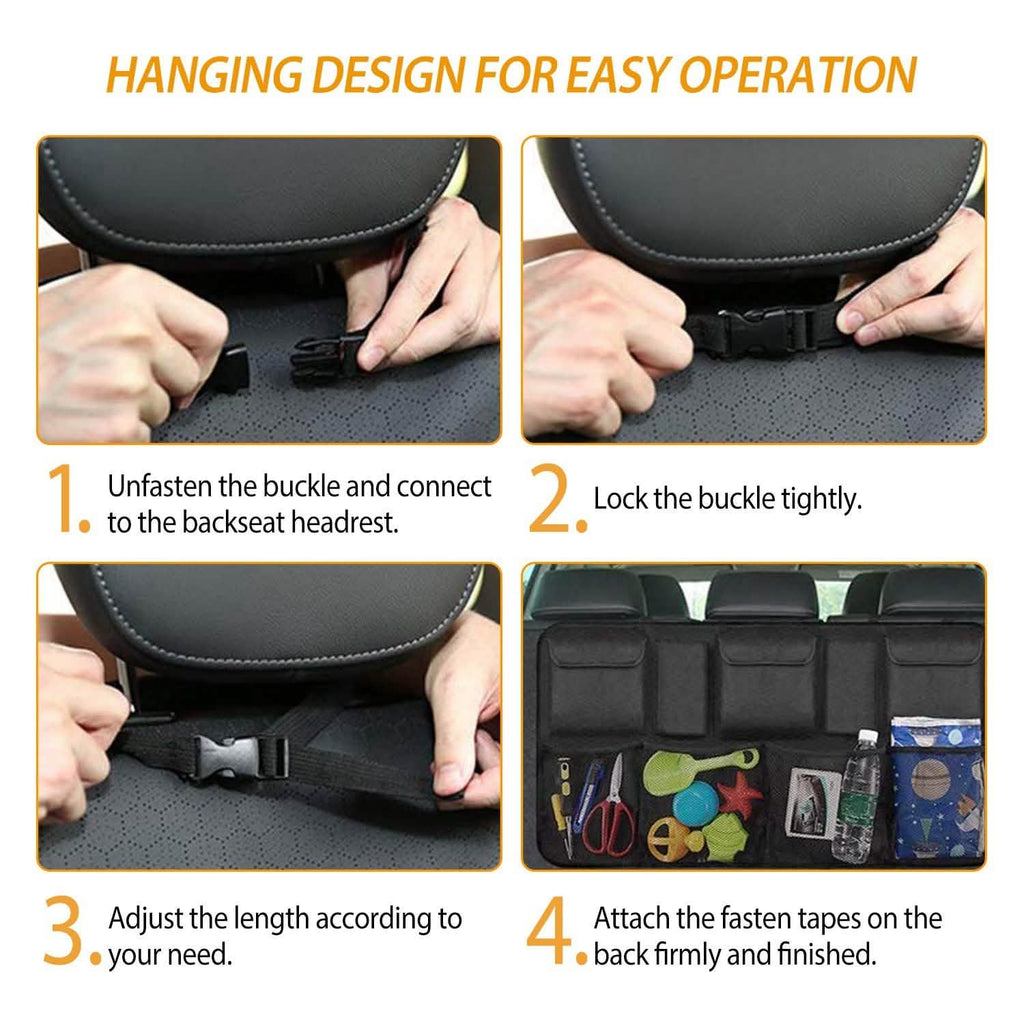 Car Backseat Trunk Organizer