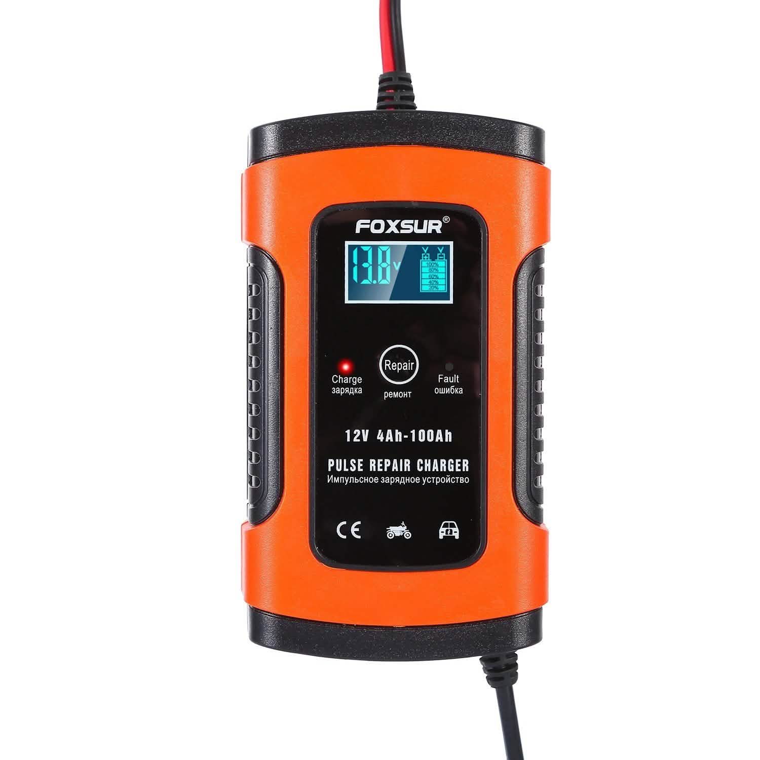 Car Battery Charger 12V 5A Recover Pulse Repair