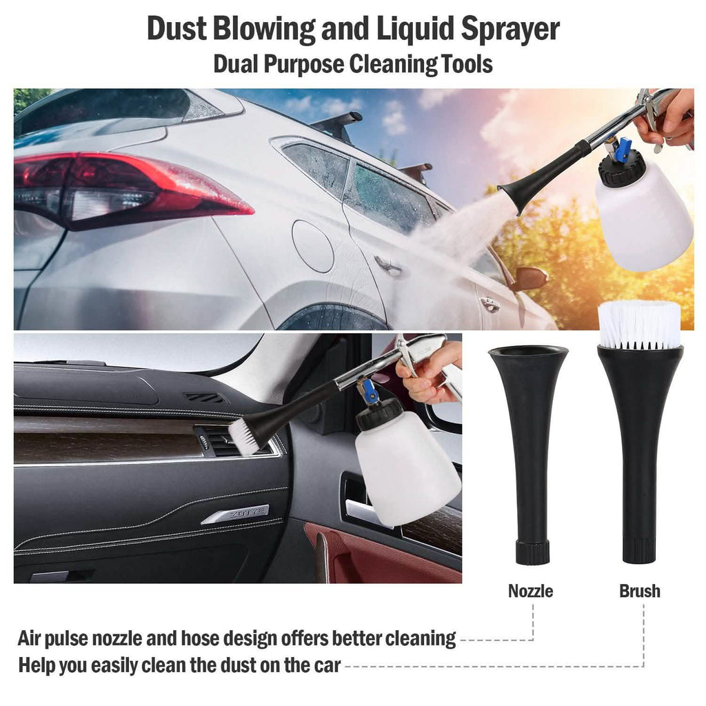 Car Cleaning Gun Air Pulse Tornado Sprayer