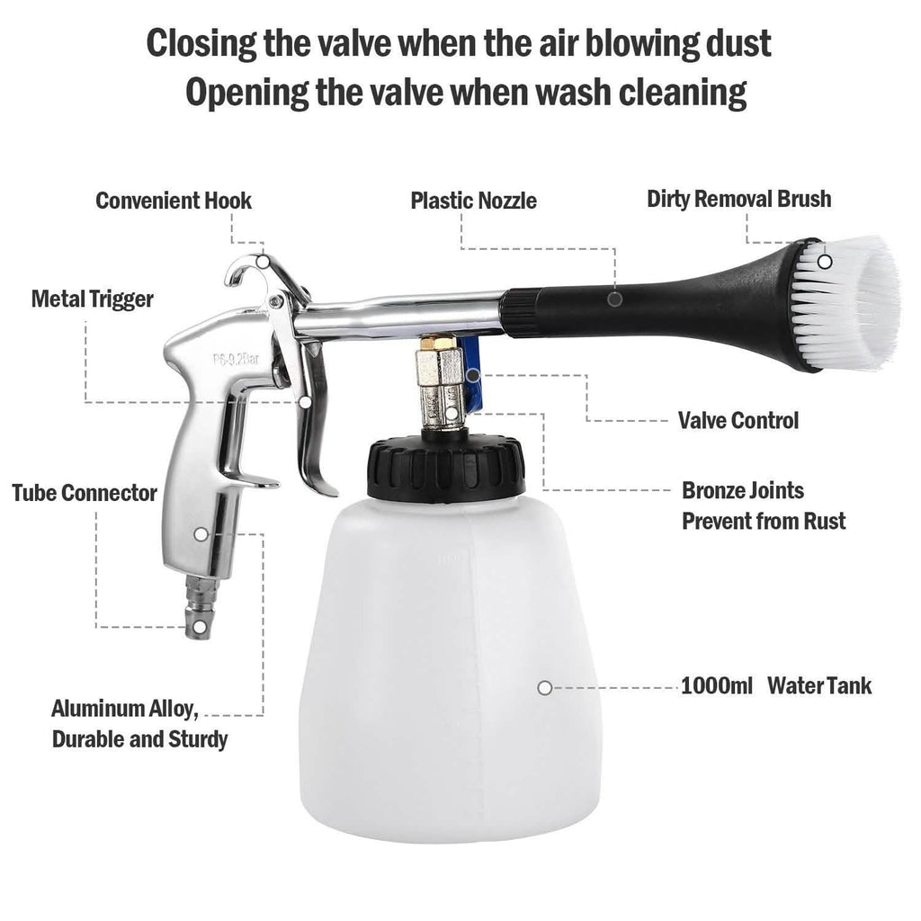 Car Cleaning Gun Air Pulse Tornado Sprayer