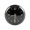 Car Clock Watch Indoor Automobiles Stick-In  Luminous Quartz Analog Watch Universal Pocket Mini Stick-On Clock for Car Boat Bike Home Watch Decoration Accessories