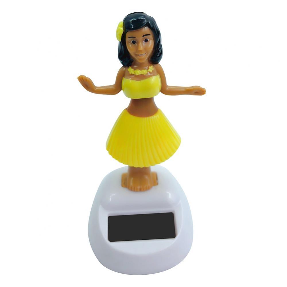 Car Decoration Dancing Doll Car Accessories Solar Power Toy Shaking Head Hawaii Swinging Animated Girl Car Ornament Car-styling Car Accessories Solar Power Toy Shaking Head Dancing Doll Car Accessories