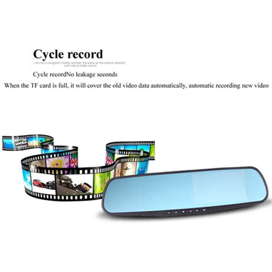 Car DVR Rear View Mirror Video Recorder