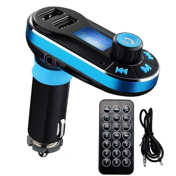 Car FM Transmitter Bluetooth Hands-free LCD MP3 Player Radio Adapter Kit Charger