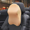 Car Neck Pillow Adjustable Head Restraint 3D Memory Foam  Car Neck Support Pillow Neck Pain Relief Auto Headrest Travel Pillow Neck Support Holder Seat Pillow Adjustable Car Neck Pillow Premium Interior Accessories Headrest Support for Driver