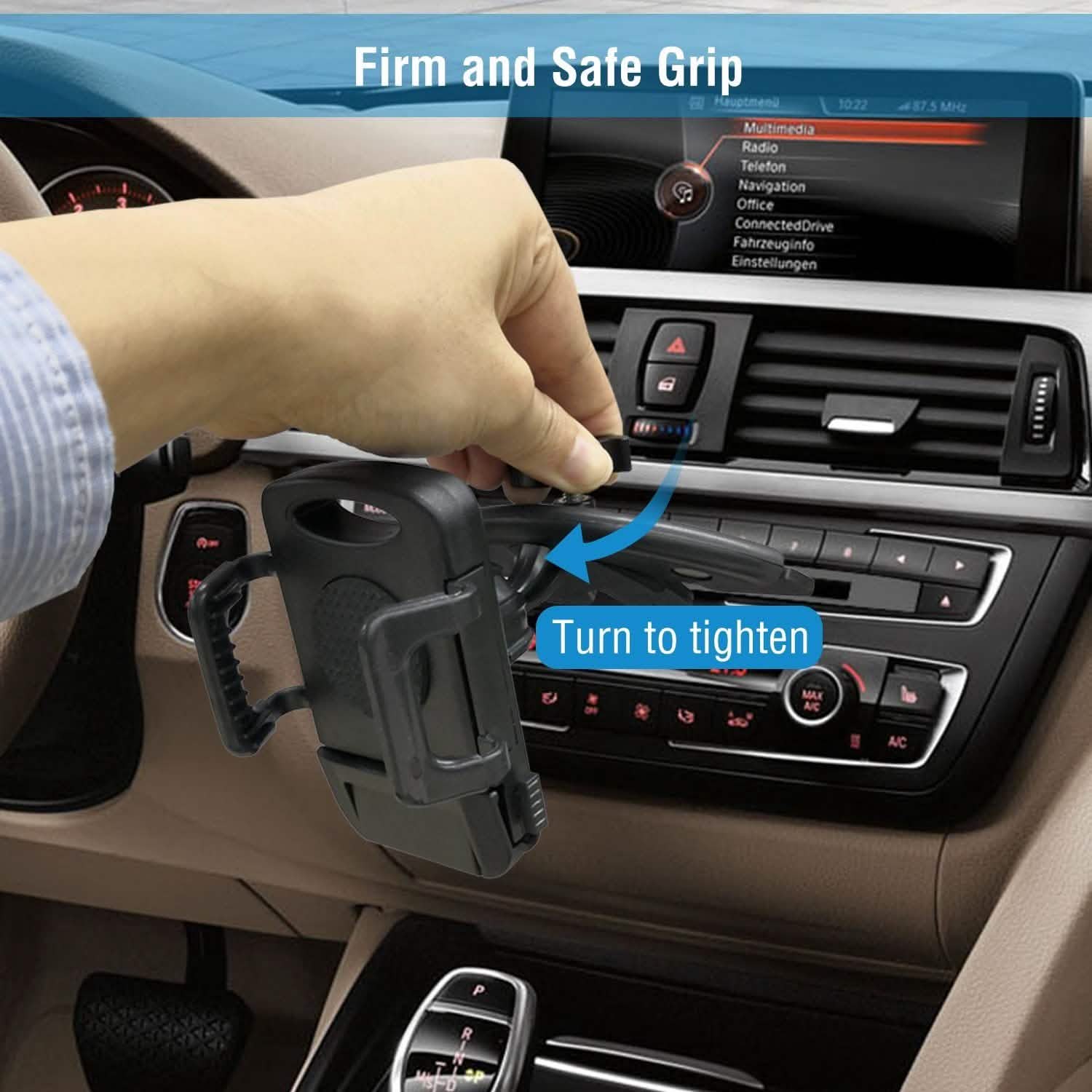 Car Phone Holder CD Slot Phone Mount 360 Rotatable