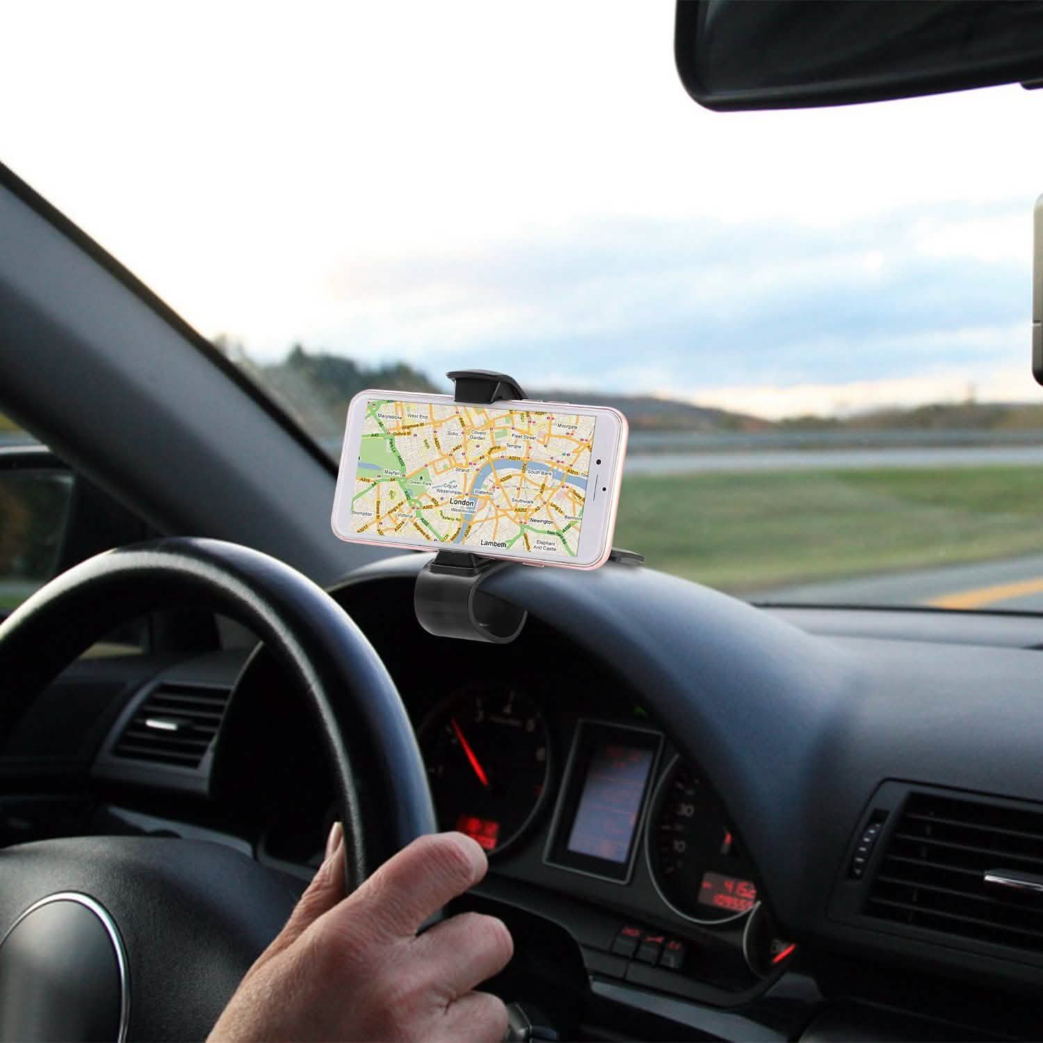 Car Phone Mount Non-Slip Dashboard Phone Holder